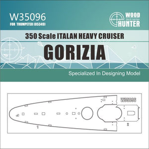 Wood Hunter W35096 ITALAN HEAVY CRUISER GORIZIA 1/350 – zdjęcie 2