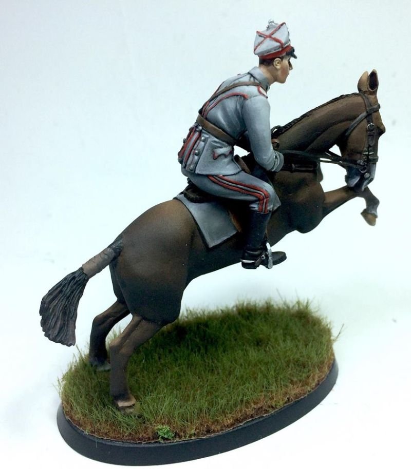 ToRo Modèle 35F117 - Forces de Grande-Pologne 1919 - Lieutenant-colonel Wladyslaw Anders, commandant du 1er régiment de uhlans de Grande-Pologne, région de Babrouïsk, été 1919, échelle 1/35 – image 4