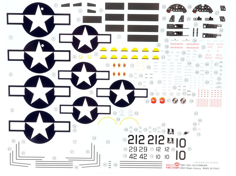 Magic Factory 5001 F4U-1A/2 Corsair Dual Combo Édition Limitée 1/48 – image 14
