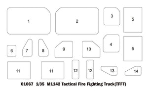Trumpeter 01067 M1142 HEMTT TFFT (Camion de lutte contre les incendies tactique) 1/35 – Bild 4