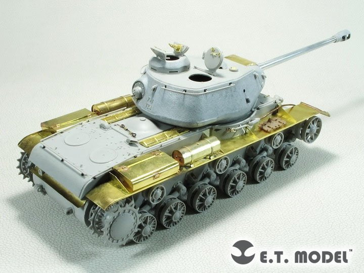 Maquette ET Model E35-285 Char lourd soviétique KV-85/KV-122 de base pour kit TRUMPETER au 1/35 – immagine 6