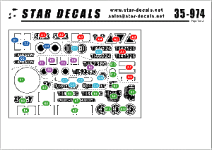 Star Decals 35-974 Chars britanniques en Italie n° 1 1/35 – immagine 2