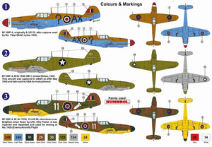 Messerschmitt Bf 109F capturé (1/72) Modèle AZ7587 – Bild 2