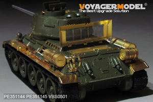 Maquette Voyager PE351144A (Version sans canon) T-34/85 russe de la Seconde Guerre mondiale (Pour ZVEZDA 3687) 1/35 – immagine 2