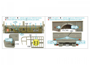 Intérieur imprimé en 3D et coloré sur papier décalcomanie (Roden) pour Dodge M37 (Quinta Studio QD35061) à l&amp;#39;échelle 1/35 – imagen 5