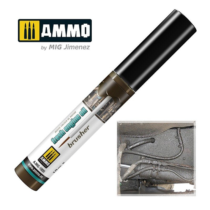 BROSSEUR D'EFFETS MIG Jimenez 1800 - Huile moteur neuve 