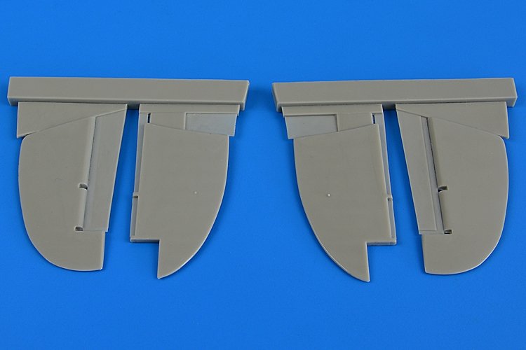 Surfaces de contrôle du Gloster Gladiator Aires 4687, échelle 1/48, EDUARD / RODEN
