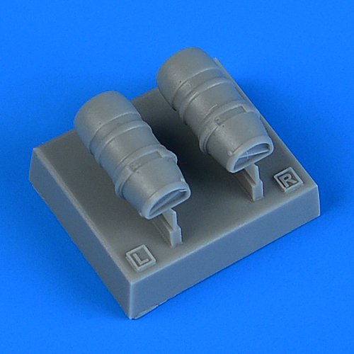 Radiateurs d'huile Quickboost QB72627 Macchi Mc.205 Veltro pour Italeri 1/72 
