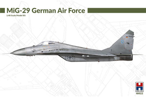 Hobby 2000 48022 MiG-29 Force aérienne allemande (ACADEMY + CARTOGRAF + MASQUE) 1/48