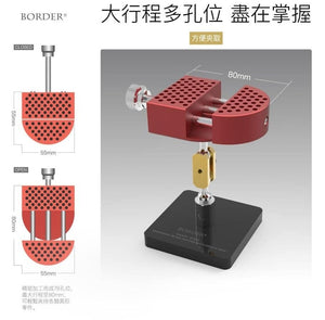 Étau universel en métal Border Model BD0099 - Rouge – image 2