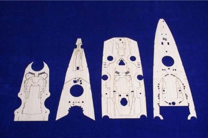 MK1 Design MD-35013 Pont en bois Bismarck TAM 1/350 – image 2
