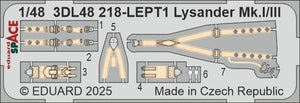 Eduard 3DL48218 Lysander Mk. I/III SPACE AIRFIX 1/48 – image 4
