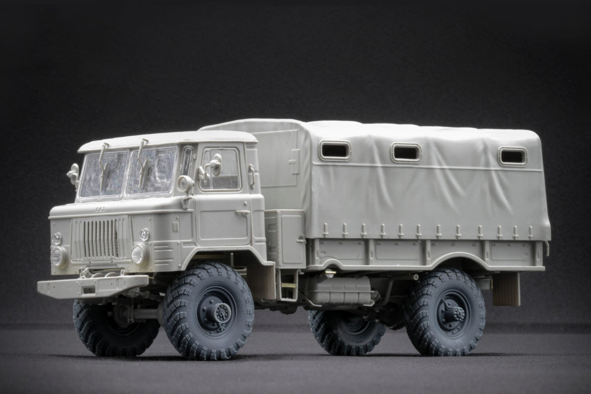 ScaleX WM 35005S GAZ-66 Sagged wheel set (for Trumpeter) 1/35