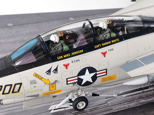 Tamiya 61122 Grumman F-14A Tomcat (modèle récent) Coffret de lancement sur porte-avions 1/48 – image 15