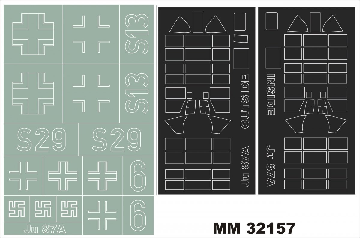 Montex MM32157 Ju-87A TROMPETTE