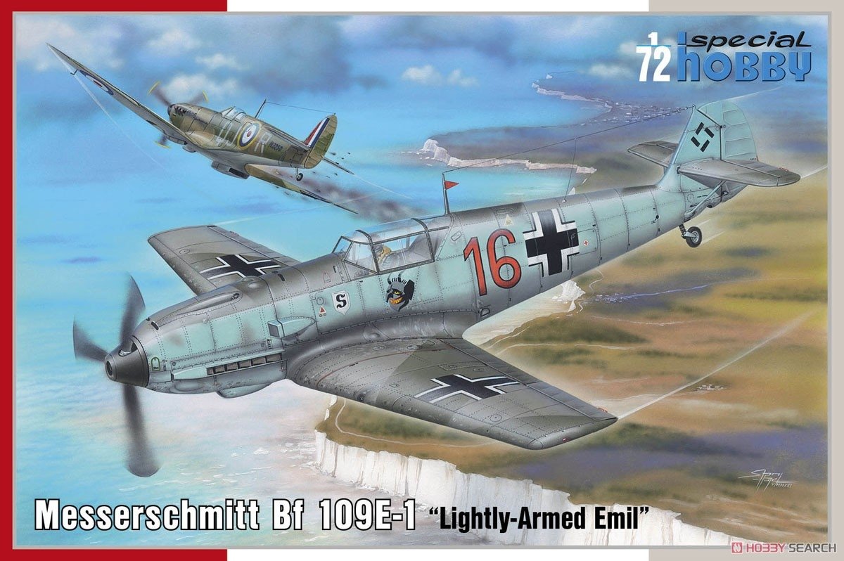 Special Hobby 72454 Messerschmitt Bf 109E-1 « Emil légèrement armé » 1/72