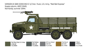 Italeri 6271 Camion GMC 2 1/2 tonnes 6x6 « 80e anniversaire du Débarquement » 1/35 – immagine 3