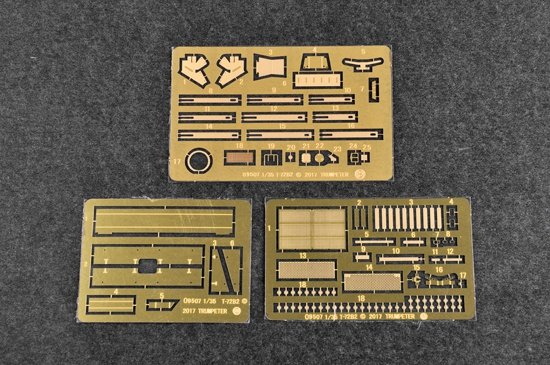 Trumpeter 09507 Char de combat principal russe T-72B2 (ROGATKA) 1/35 – image 6