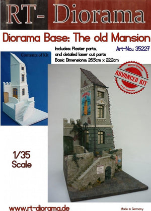 RT-Diorama 35227 Socle de diorama : « Vieux manoir » 1/35