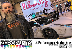 Peinture grise Zero Paints ZP-1438 - LB Performance Zero Fighter (style combat) (LB Works Ferrari 458, Lamborghini Aventador, Murcielago) 60 ml – imagen 6