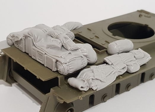 Ensemble de rangement Panzer Art RE35-627 pour A34 « Comet » au 1/35 – image 4
