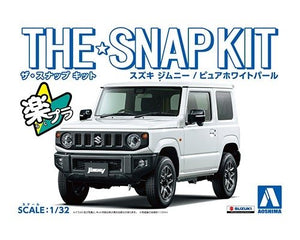 Aoshima 05817 Suzuki Jimny (Blanc nacré pur) 1/32