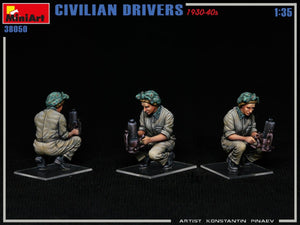 MiniArt 38050 PILOTES CIVILS ANNÉES 30-40 1/35  – imagen 5