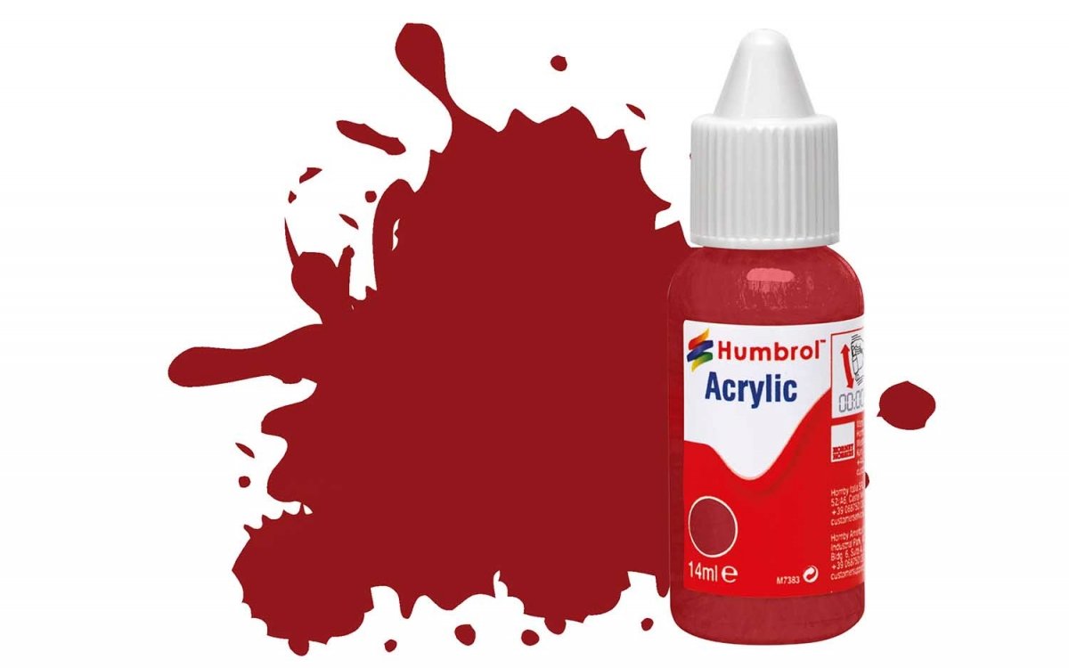 Humbrol DB0020 N° 20 Cramoisi - Brillant 14ml.