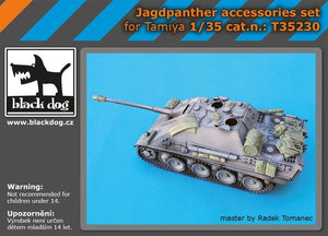 Ensemble d&amp;#39;accessoires Black Dog T35230 Jagdpanther 1/35