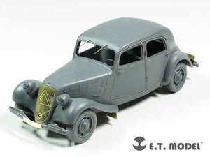 ET Model E35-229 Voiture d&amp;#39;état-major CITROËN Traction 11CV de la Seconde Guerre mondiale (Pour TAMIYA 35301) (1/35) – image 2