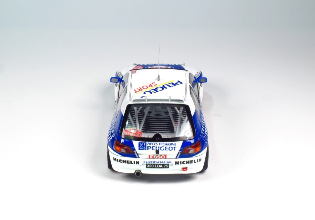 NuNu PN24009 Peugeot 306 MAXi &amp;#39;96 RALLYE DE MONTE CARLO 1/24 – image 8