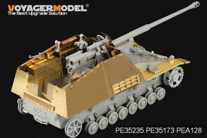 Voyager modèle PE35173 seconde guerre mondiale Nashorn / Hornisse / Hummel ailes et sol pour DRAGON 6150/6165/6166/6204/6314 1/35 – immagine 3