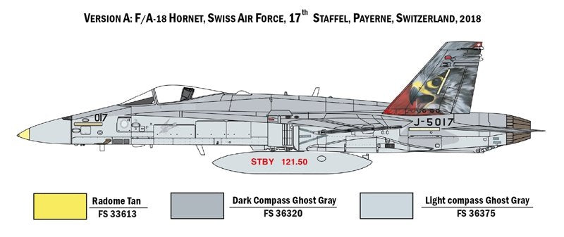 Italeri 1429 F/A-18 HORNET Force aérienne suisse - Force aérienne royale australienne 1/72 – image 2