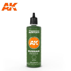 AK Interactive AK 11246 Base de teint verte russe 100 ml