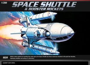 Academy 12707 SPACE SHUTTLE W/BOOSTER ROCKETS 1/288