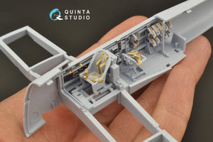 Intérieur imprimé en 3D et coloré sur papier décalcomanie Quinta Studio QD48208 Ju 87B-1/B-2/R-2 (Airfix) 1/48 – image 5