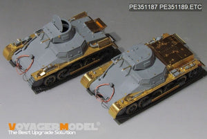 Maquette Voyager PE351187, char allemand Pz.Kpfw.I Ausf.A de la Seconde Guerre mondiale (pour TAKOM 2145), échelle 1/35 – imagen 16