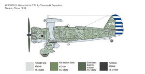 Italeri 2819 HENSCHEL HS 123 1/48 – zdjęcie 7