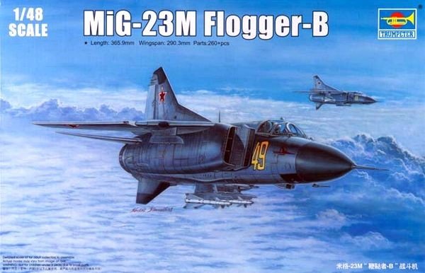 Trumpeter 02853 MiG-23M Flogger-B russe (1/48)