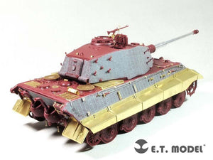 ET Model E35-259 WWII German KING TIGER (Tourelle Henschel) Basic (Pour kit MENG) (1/35) – immagine 3