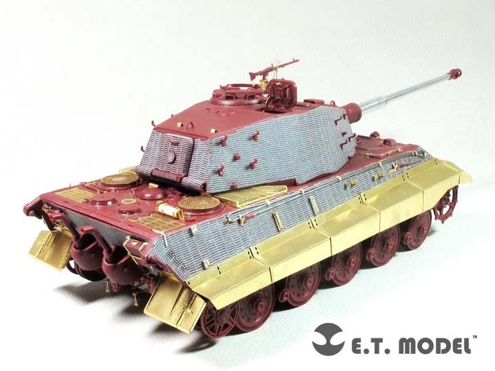 ET Model E35-259 WWII German KING TIGER (Tourelle Henschel) Basic (Pour kit MENG) (1/35) – immagine 3