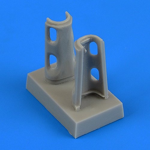 Quickboost QB48726 Bf 109G baie de train d'atterrissage correcte Eduard 1/48