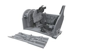 Eduard 6481210 Curtiss P-40 K - Cockpit Set Eduard Kits / 3D-Pritned 1/48