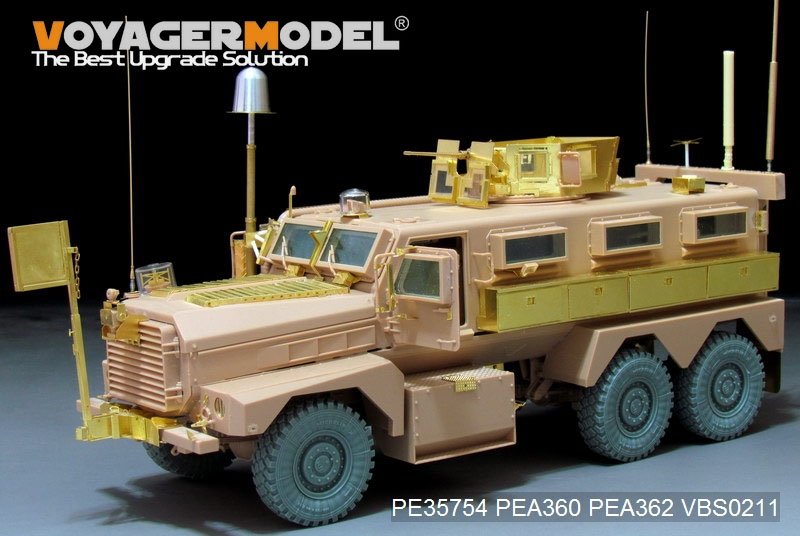 Pièces supplémentaires pour le modèle Voyager PEA362 Modern US COUGAR 6x6 MRAP (pour MENG SS-005) à l&amp;#39;échelle 1/35 – image 2
