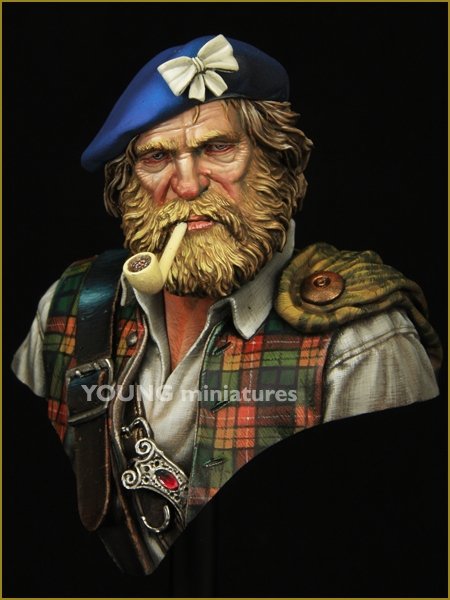 Young Miniatures YH1838 Highland Clansman 1/10  – immagine 2
