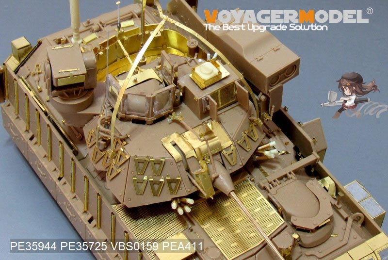 Maquette Voyager PE35944 M3A3 BRADLEY CFV de l&amp;#39;armée américaine moderne (modèle de base pour KINETIC K61014/ OROCHI IM001 IM002) à l&amp;#39;échelle 1/35  – image 14