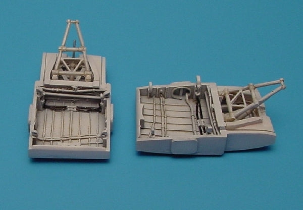 Baie de train d'atterrissage Aires 7097 A-1H SKYRAIDER 1/72 Hasegawa