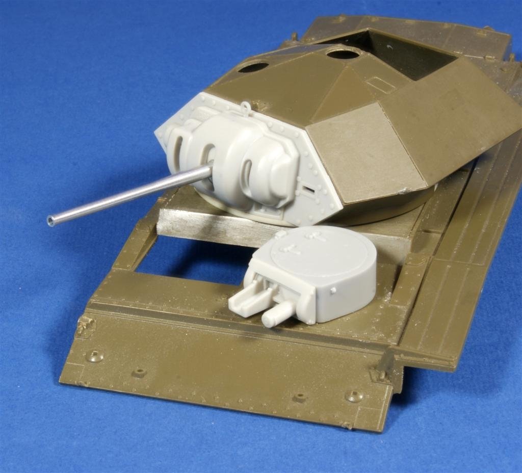 Panzer Art RE35-178 Mantlet &amp;amp; MG turret for Crusader I/II tanks 1/35 – image 2
