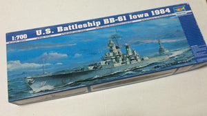 Trumpeter 05701 Cuirassé américain BB-61 Iowa 1984 Moderne 1/700 – imagen 2