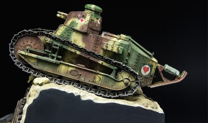 Maquette Meng TS-011 CHAR LÉGER FRANÇAIS FT-17 (TOURNE RIVETÉE) (1/35) – Bild 3